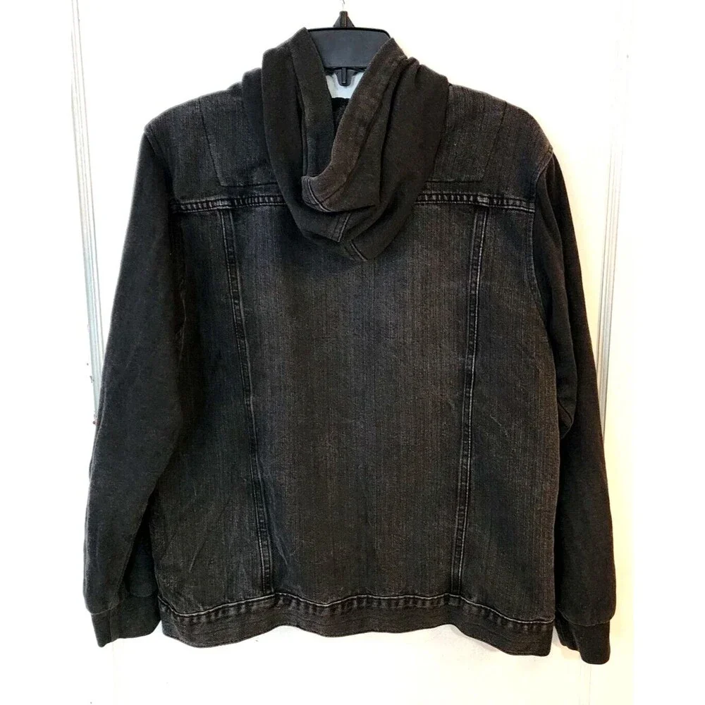 Ring Of Fire Downtown Los Angeles Men Gray Jacket Size L - Picture 3 of 9